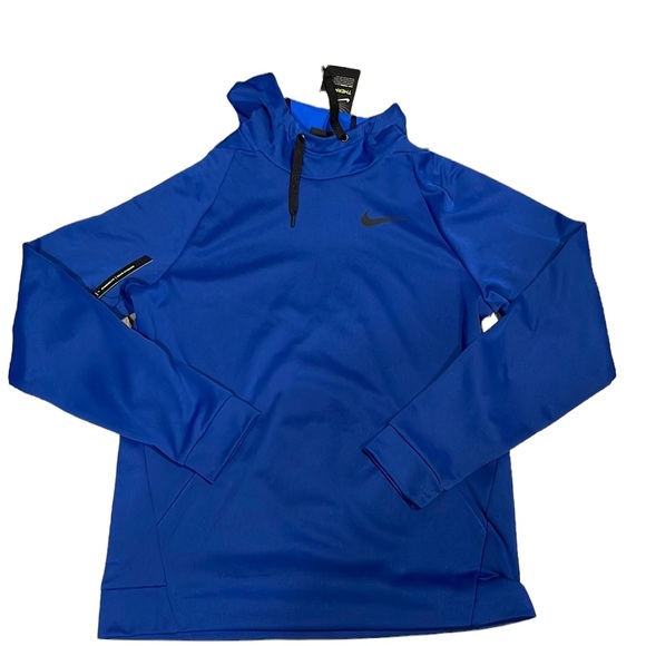 Nike Other - Mens Nike therma blue hoodie pullover